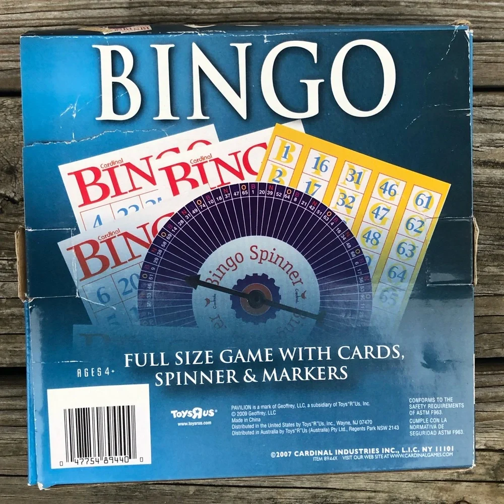 - Travel Classic Bingo Game! NEW!